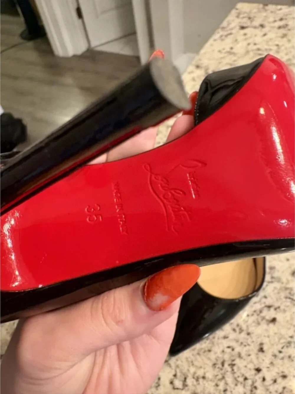 Christian Louboutin Iriza Patent Pumps 35